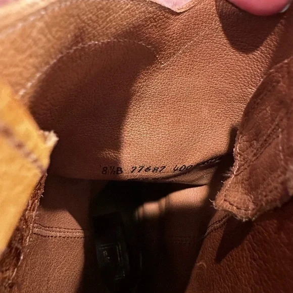 Frye Women's Tan Leather Boots - Picture 10 of 13